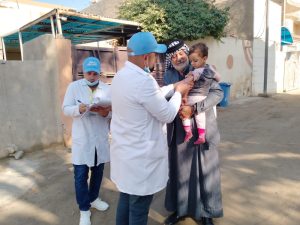 حملة لقاحات - صحة كربلاء المقدسة 